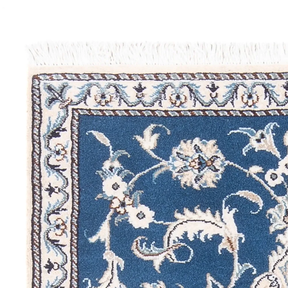 Perserteppich - Nain - 140 x 90 cm - blau