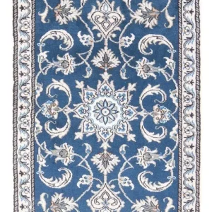 Perserteppich - Nain - 140 x 70 cm - blau