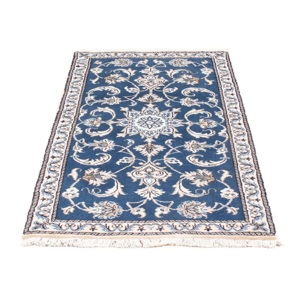 Perserteppich - Nain - 140 x 70 cm - blau