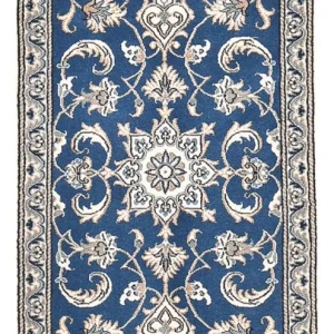 Perserteppich - Nain - 140 x 68 cm - blau