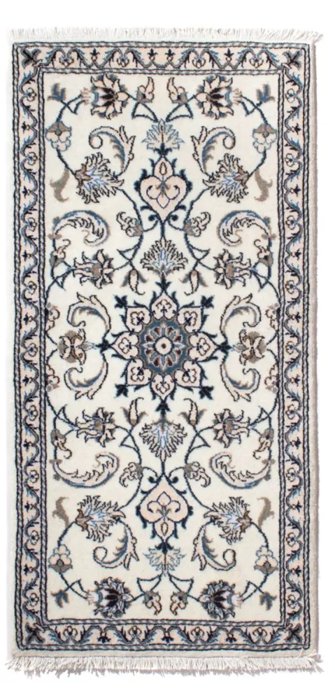 Perserteppich - Nain - 140 x 70 cm - creme