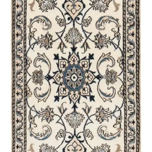 Perserteppich - Nain - 140 x 69 cm - creme