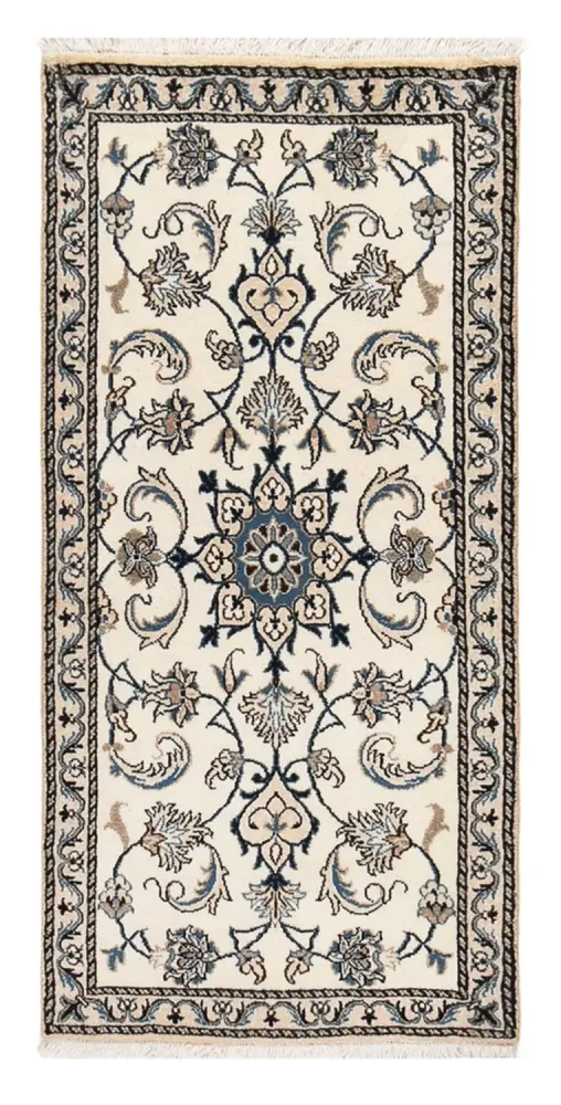 Perserteppich - Nain - 140 x 69 cm - creme