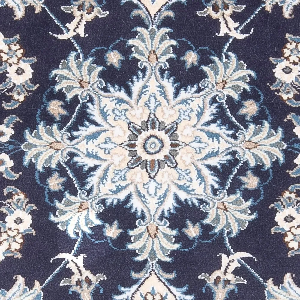 Perserteppich - Nain - 140 x 90 cm - dunkelblau