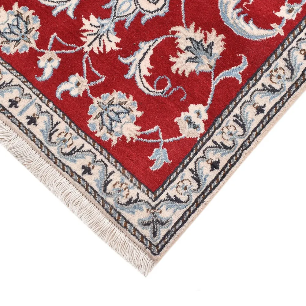 Perserteppich - Nain - 142 x 69 cm - rot