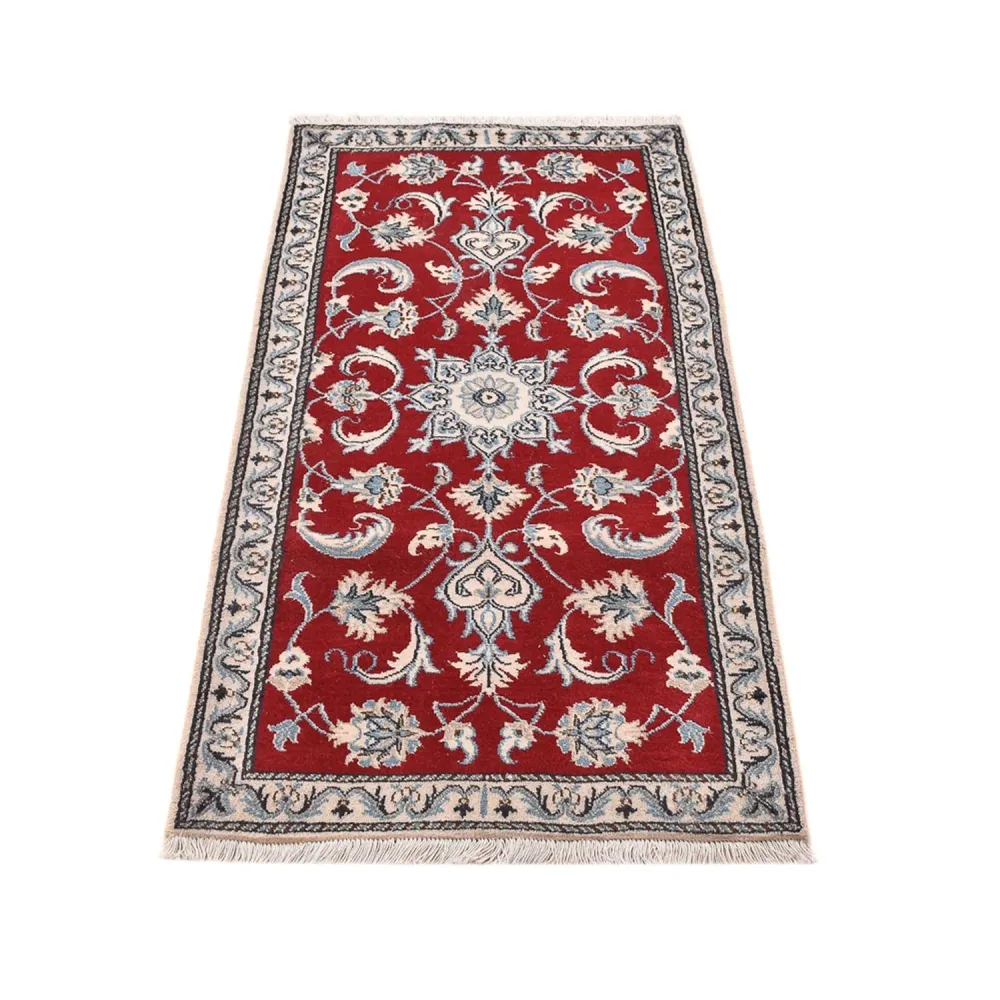 Perserteppich - Nain - 142 x 69 cm - rot