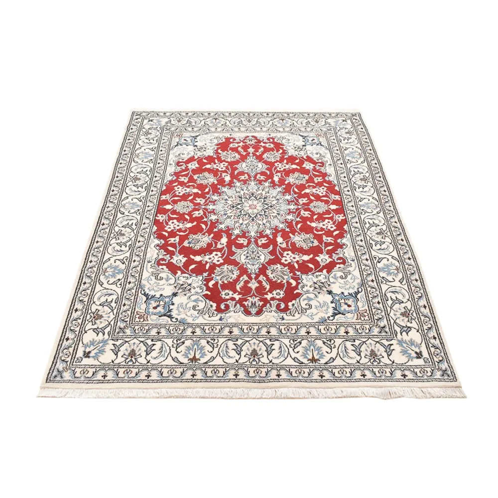 Perserteppich - Nain - 195 x 143 cm - rot