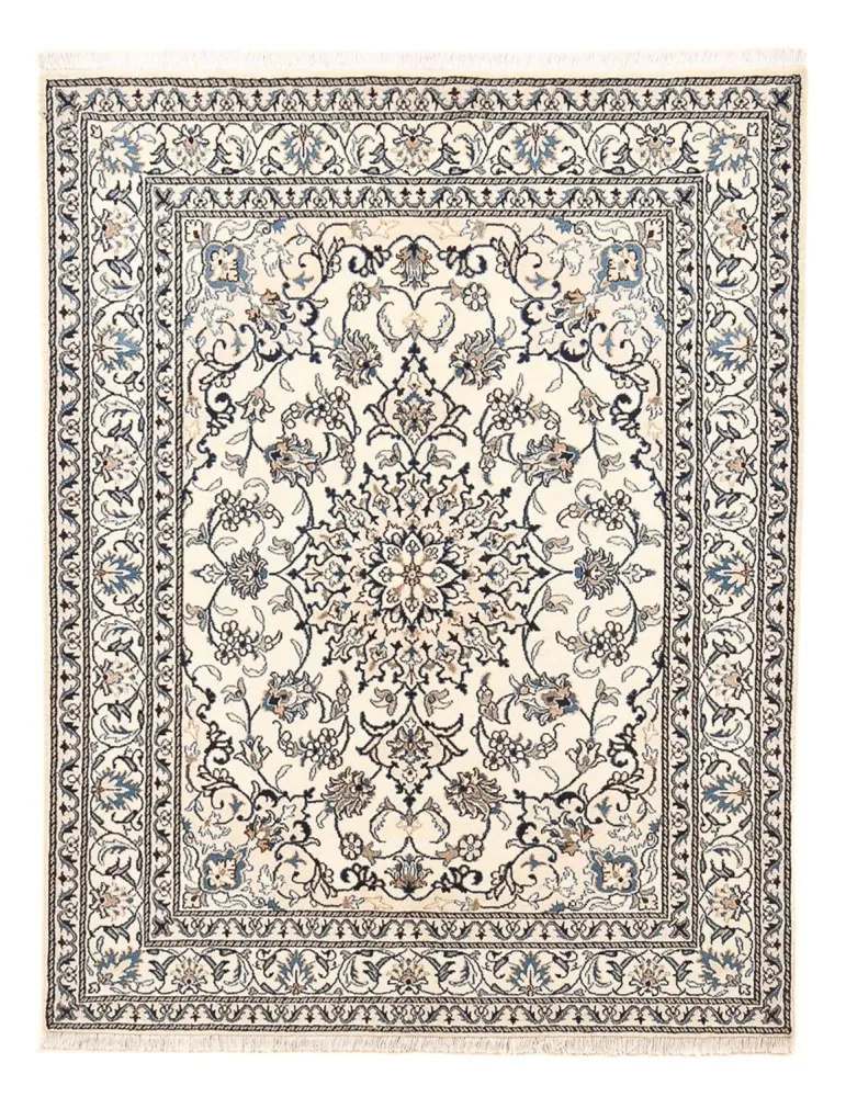 Perserteppich - Nain - 195 x 150 cm - hellbeige