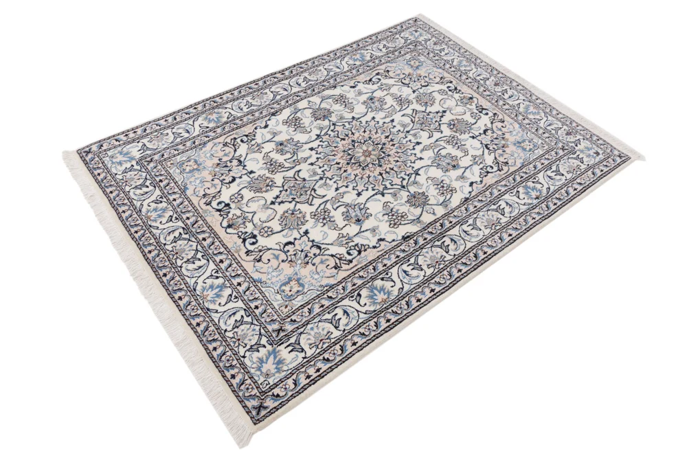 Perserteppich - Nain - 200 x 147 cm - creme