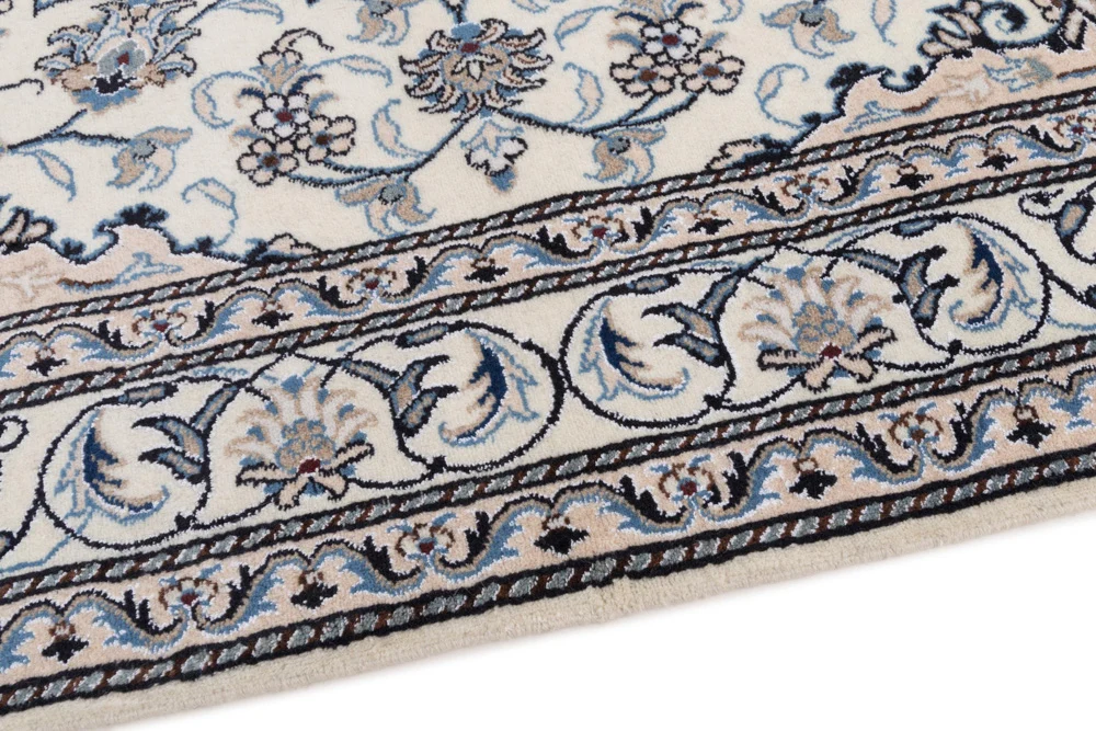 Perserteppich - Nain - 200 x 147 cm - creme
