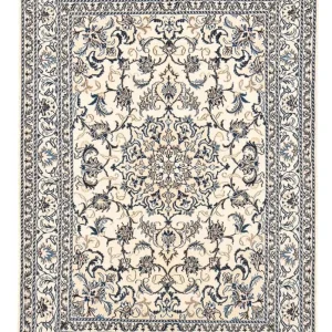 Perserteppich - Nain - 201 x 145 cm - hellbeige
