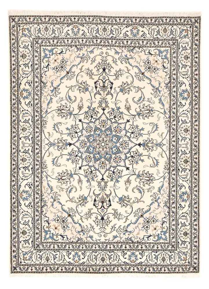 Perserteppich - Nain - 230 x 167 cm - hellbeige