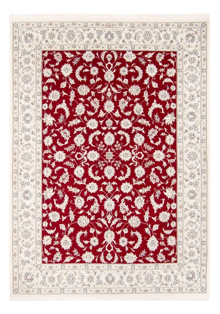 Perserteppich - Nain - 232 x 171 cm - rot