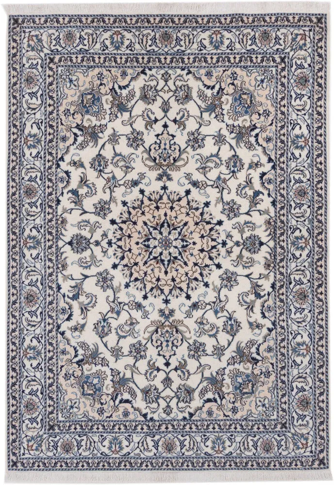 Perserteppich - Nain - 234 x 165 cm - creme