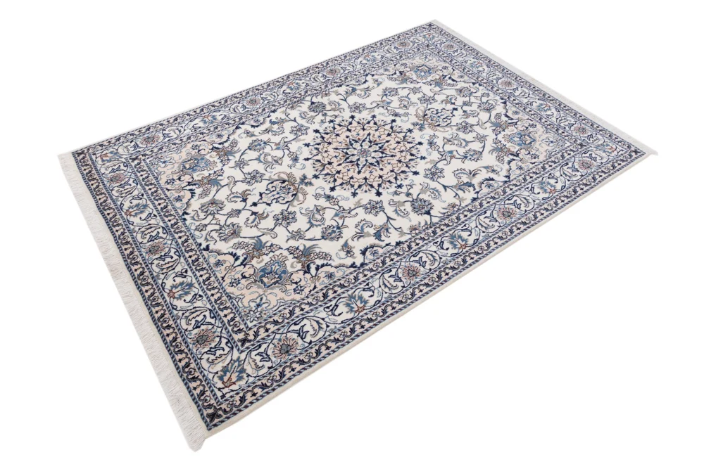 Perserteppich - Nain - 234 x 165 cm - creme