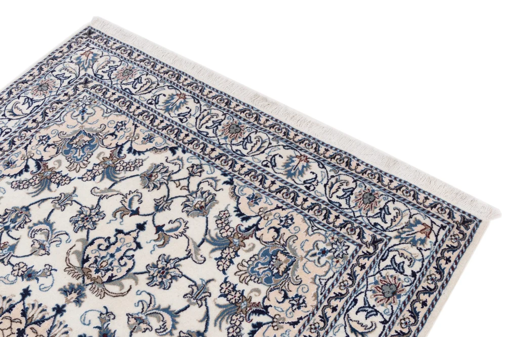 Perserteppich - Nain - 234 x 165 cm - creme