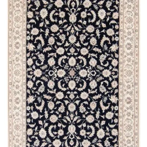 Perserteppich - Nain - 235 x 172 cm - dunkelblau