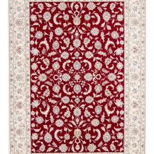 Perserteppich - Nain - 236 x 169 cm - rot