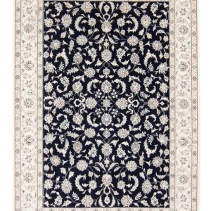 Perserteppich - Nain - 236 x 170 cm - dunkelblau