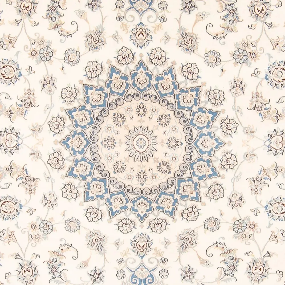 Perserteppich - Nain - 258 x 224 cm - creme