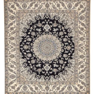 Perserteppich - Nain - 290 x 243 cm - dunkelblau