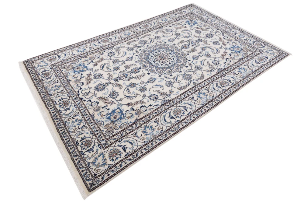 Perserteppich - Nain - 292 x 192 cm - creme