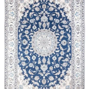 Perserteppich - Nain - 296 x 196 cm - blau
