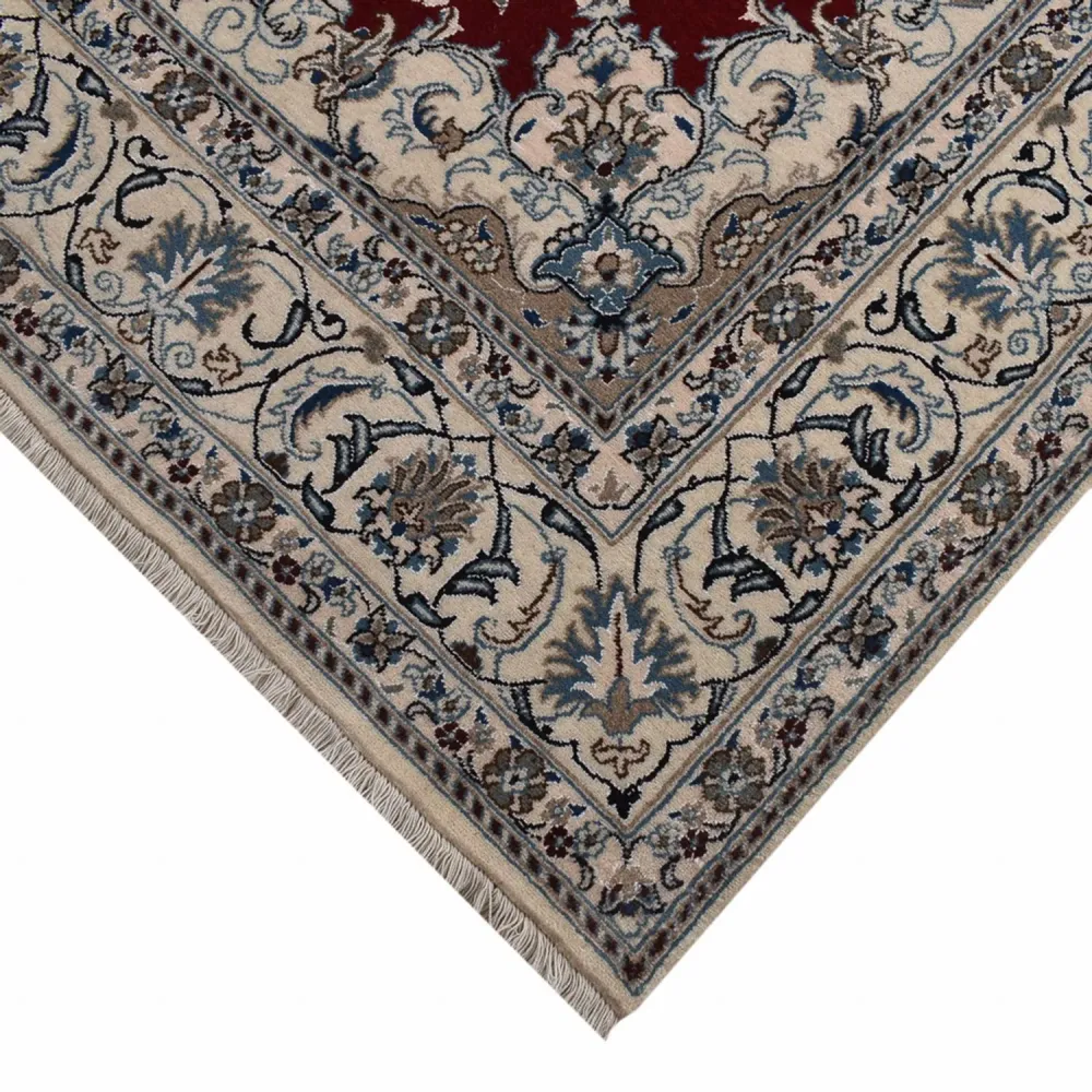 Perserteppich - Nain - 300 x 199 cm - rot