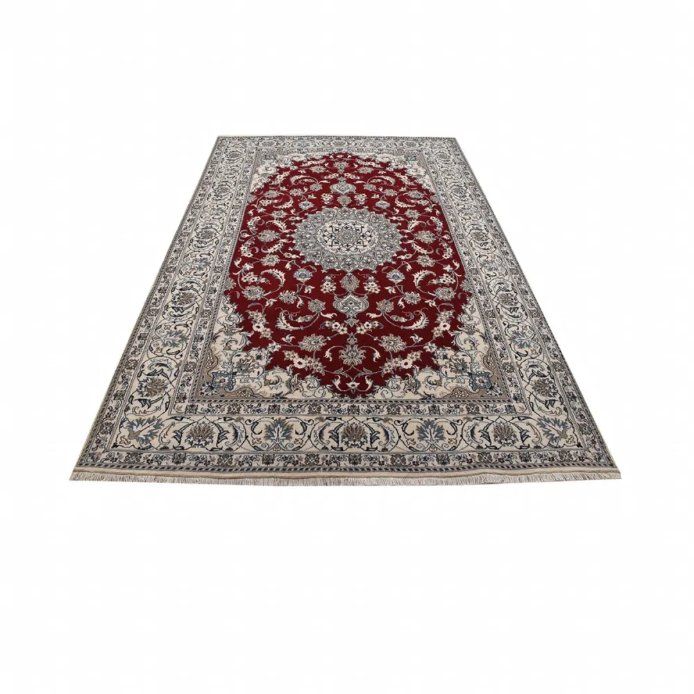 Perserteppich - Nain - 300 x 199 cm - rot