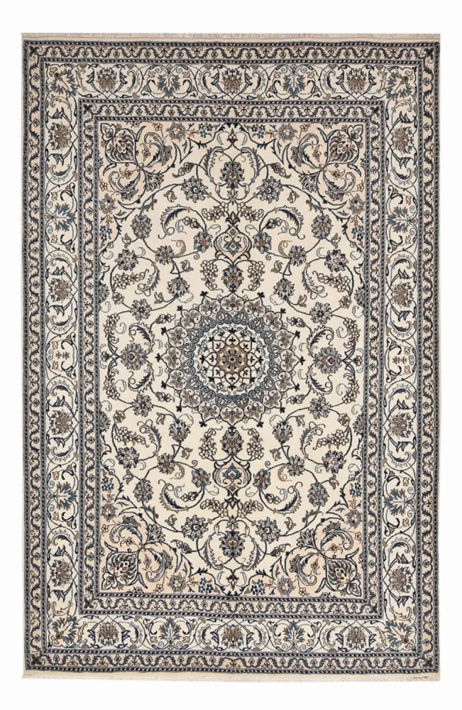 Perserteppich - Nain - 304 x 203 cm - creme