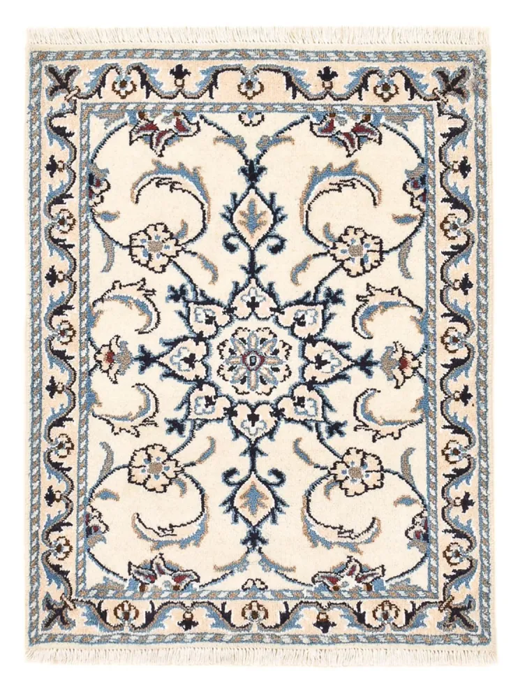Perserteppich - Nain - 83 x 60 cm - creme