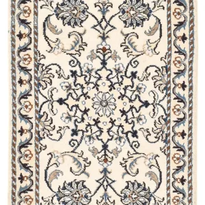 Perserteppich - Nain - 88 x 58 cm - creme