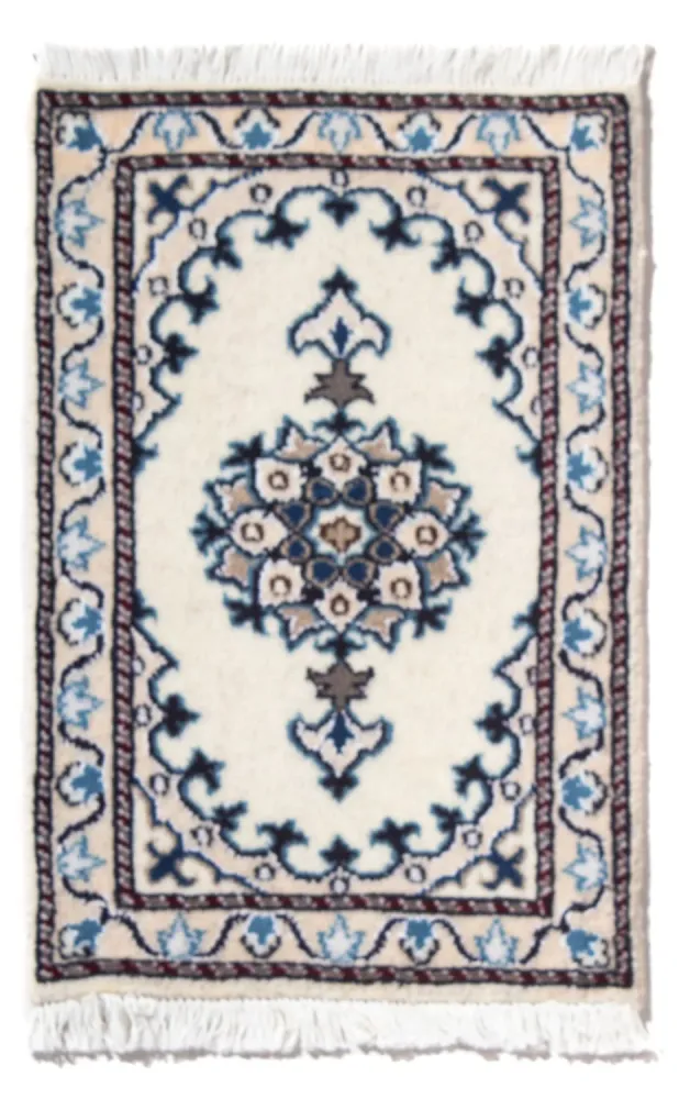 Perserteppich - Nain - 60 x 40 cm - creme