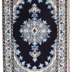 Perserteppich - Nain - 60 x 40 cm - dunkelblau