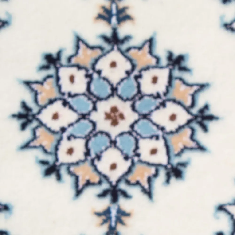 Perserteppich - Nain - 60 x 40 cm - hellblau