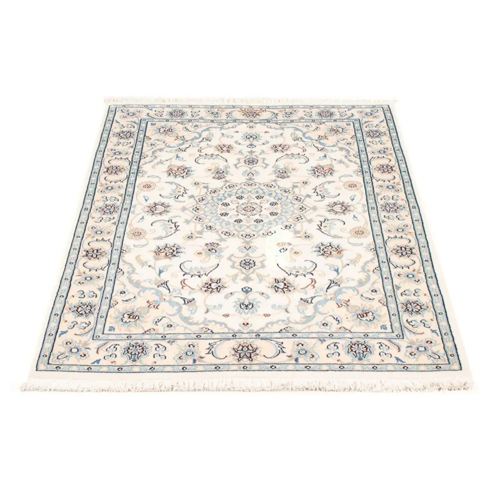 Perserteppich - Nain - Premium - 117 x 80 cm - creme