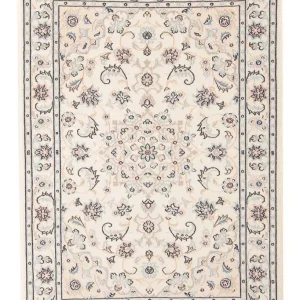 Perserteppich - Nain - Premium - 119 x 80 cm - creme