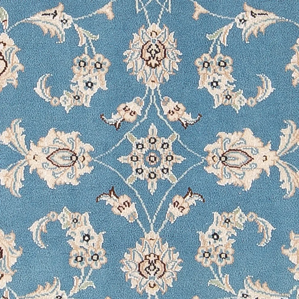 Perserteppich - Nain - Premium - 120 x 80 cm - hellblau