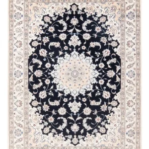 Perserteppich - Nain - Premium - 160 x 110 cm - dunkelblau