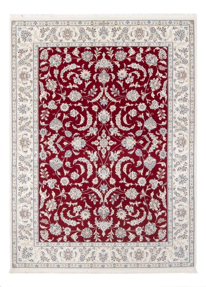 Perserteppich - Nain - Premium - 202 x 150 cm - rot