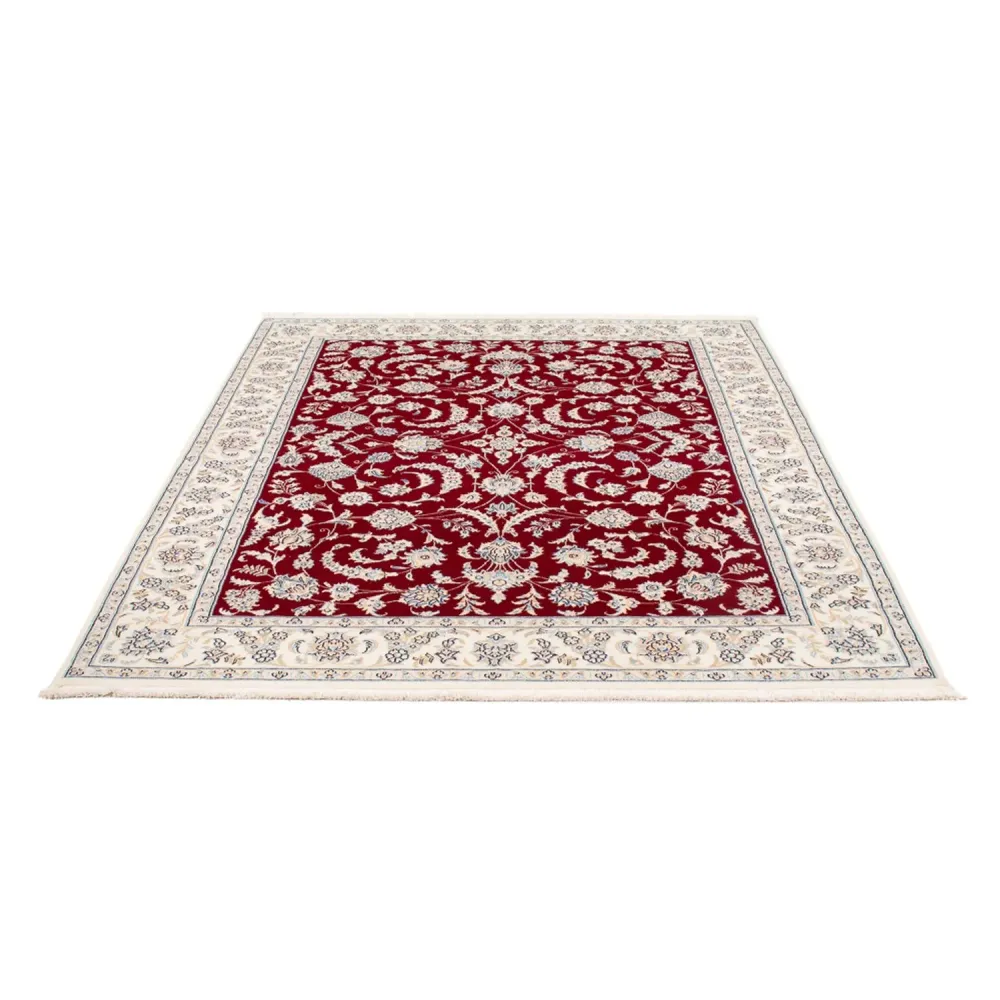 Perserteppich - Nain - Premium - 202 x 150 cm - rot