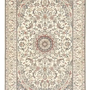 Perserteppich - Nain - Premium - 206 x 130 cm - beige