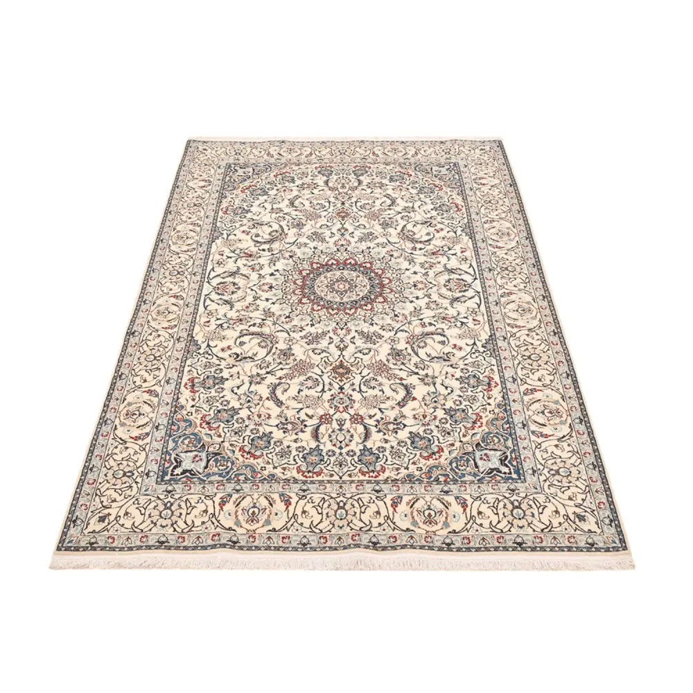 Perserteppich - Nain - Premium - 206 x 130 cm - beige