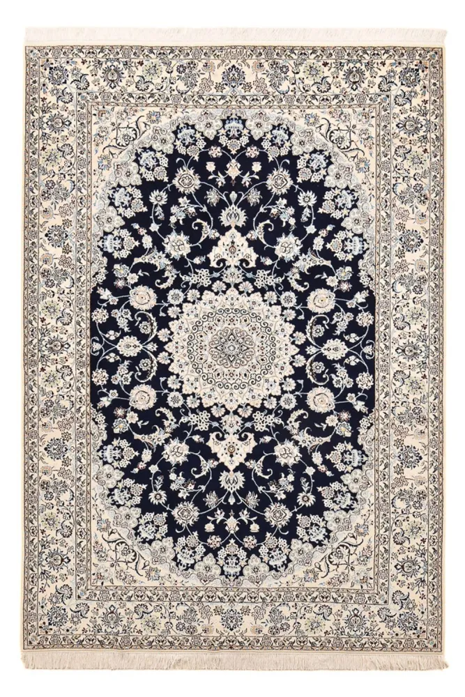 Perserteppich - Nain - Premium - 245 x 165 cm - dunkelblau