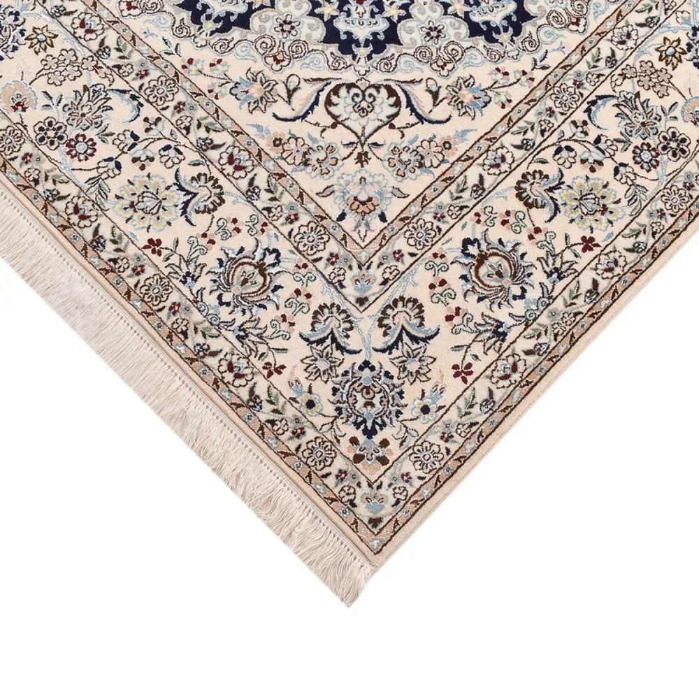 Perserteppich - Nain - Premium - 245 x 165 cm - dunkelblau