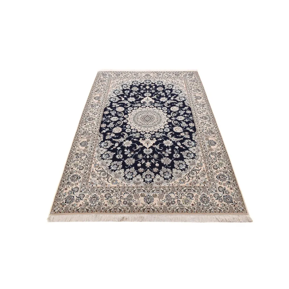 Perserteppich - Nain - Premium - 245 x 165 cm - dunkelblau