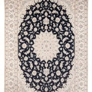Perserteppich - Nain - Premium - 340 x 246 cm - dunkelblau