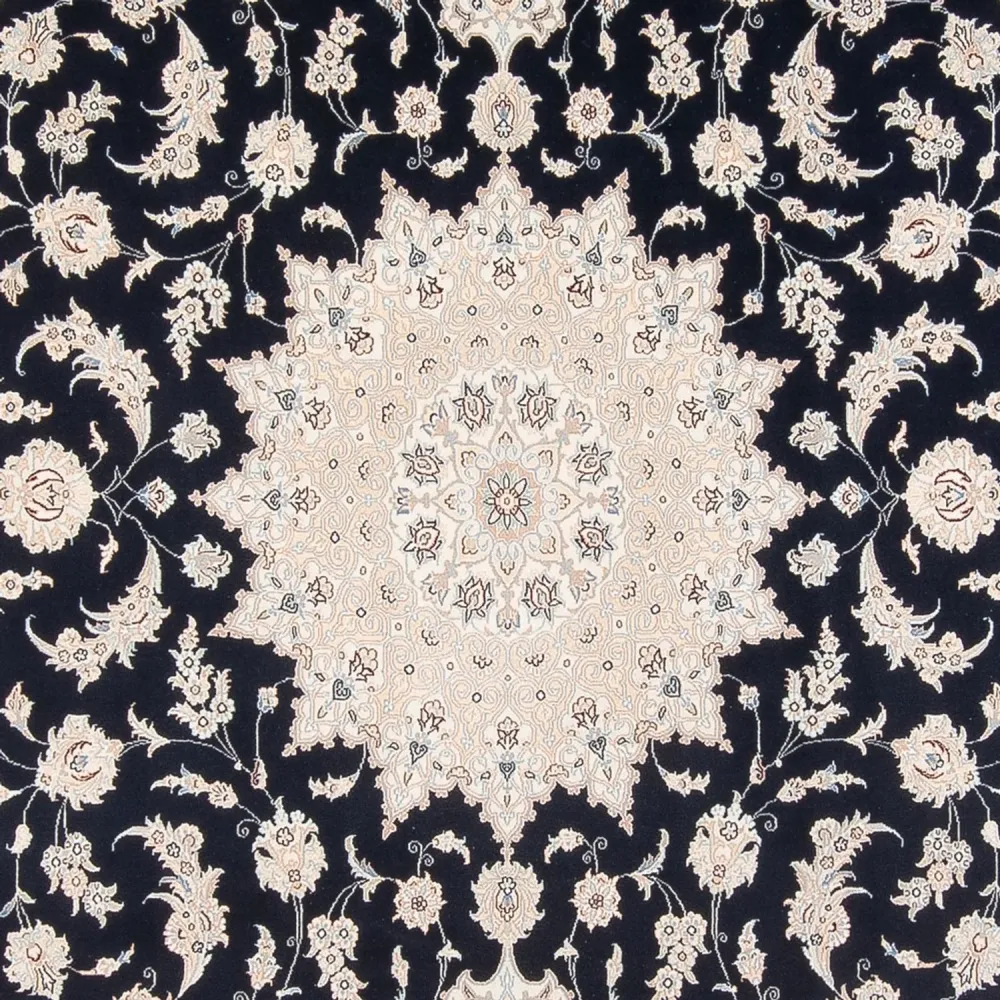 Perserteppich - Nain - Premium - 340 x 246 cm - dunkelblau