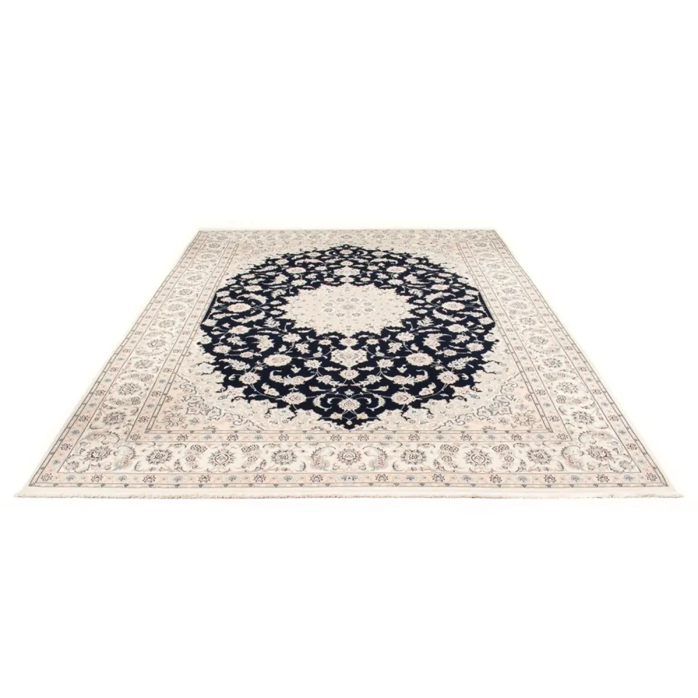 Perserteppich - Nain - Premium - 340 x 246 cm - dunkelblau