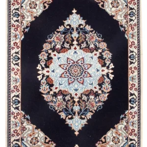 Perserteppich - Nain - Premium - 75 x 50 cm - hellblau
